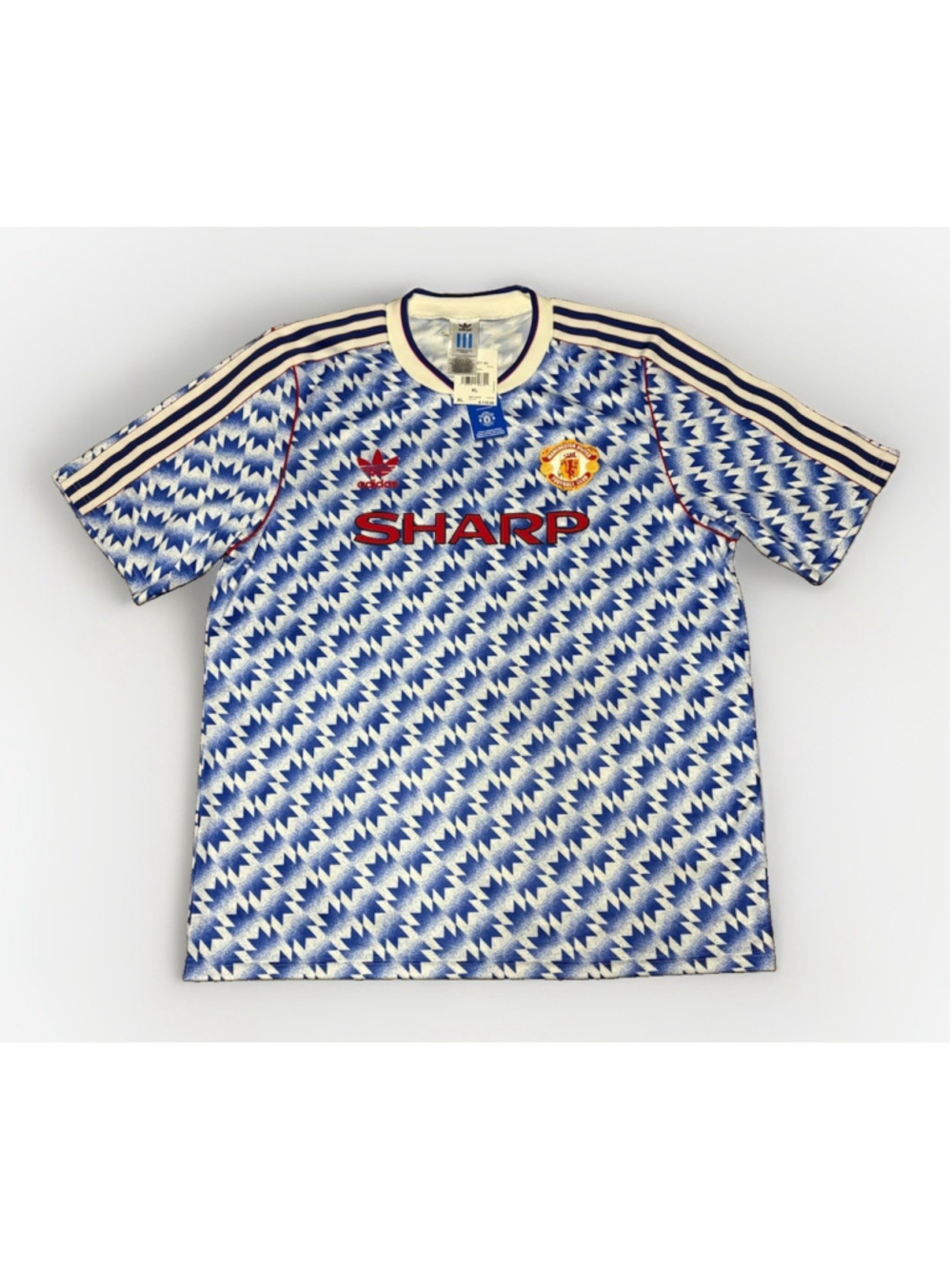 Adidas Manchester United 1990-92 Retro Away Jersey Men’s Size XL JM5495 NWT